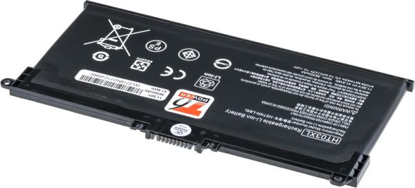 Baterie T6 Power HP 250 G7, 255 G7, 15-cs000, 15-da000, 17-by000, 3600mAh, 41Wh, 3cell, Li-pol 