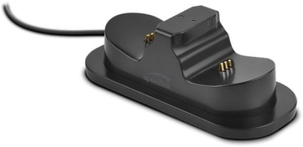 TWINDOCK USB Dual Charger for Xbox One, black 