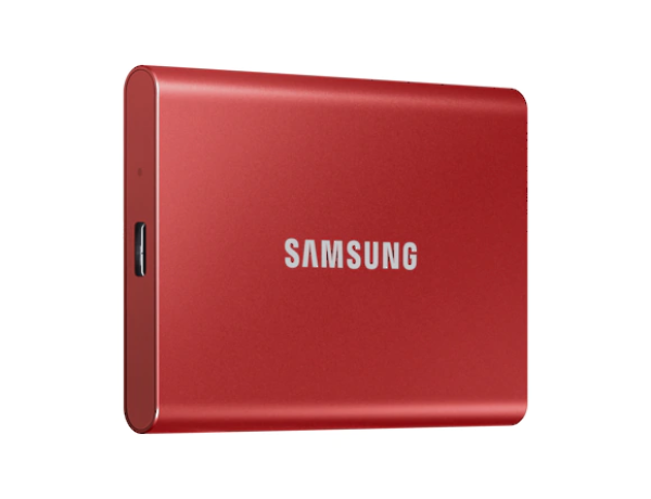 Samsung T7/ 2TB/ SSD/ Externý/ 2.5"/ Červená/ 3R