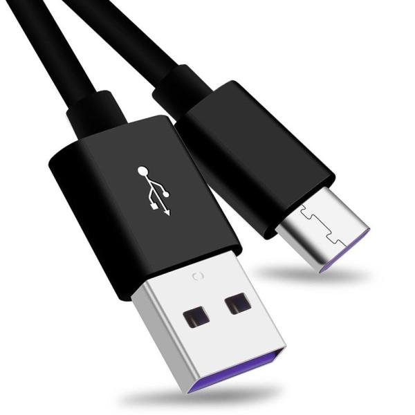 PremiumCord Kabel USB 3.1 C/ M - USB 2.0 A/ M, Super fast charging 5A, černý, 1m