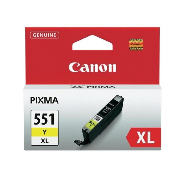 Canon CLI-551 XL Y, žltá veľká