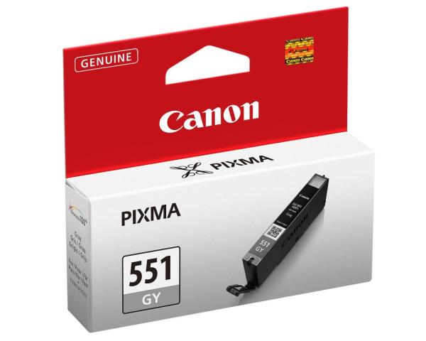 Canon CLI-551 GY, sivá