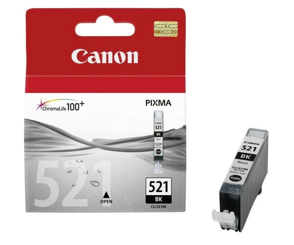 Canon CLI-521BK, čierny