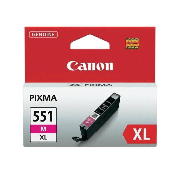 Canon CLI-551 XL M, purpurová veľká
