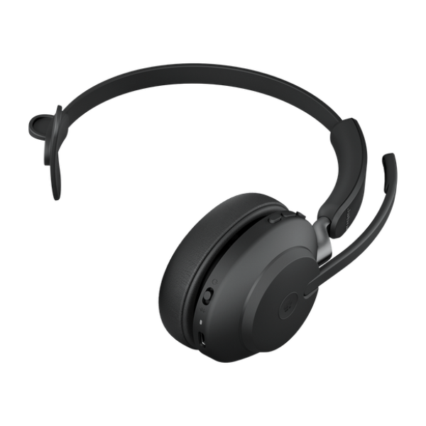 Jabra Evolve2 65/ Mono/ BT/ Bezdrôt/ Čierna 