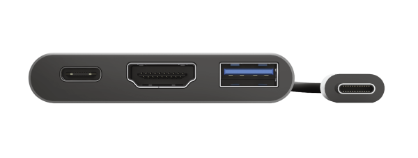 TRUST DALYX 3-IN-1 USB-C ADAPTER 