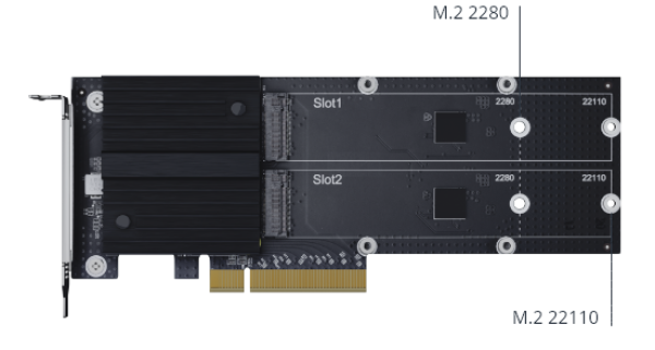 Synology Adaptér M.2 SSD M2D20 