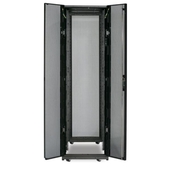 Netshelter SX 42U 600mm Wide x 1200mm Deep Enclosure Without Sides Black 