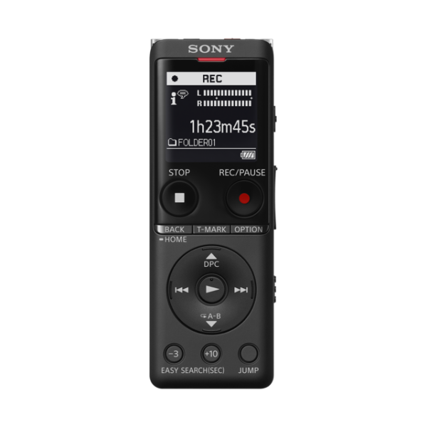 Sony dig. diktafón ICD-UX570, čierny, 4GB, USB