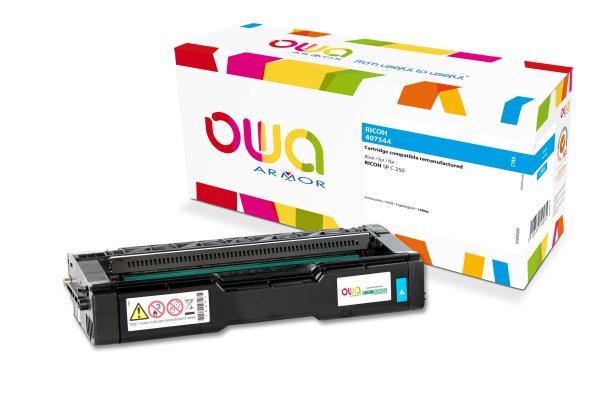 OWA Armor toner pre RICOH Aficio SPC250, 407544, 1600 str.,  modrá/ cyan