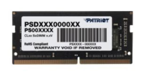 Patriot/ SO-DIMM DDR4/ 8GB/ 3200MHz/ CL22/ 1x8GB