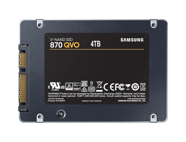 Samsung 870 QVO/ 4TB/ SSD/ 2.5"/ SATA/ 3R 