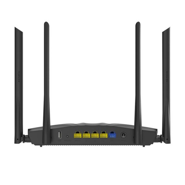 Tenda AC19 WiFi Router 2100Mb/ s, 1x GWAN, 4x GLAN, 1x USB, VPN, IPv6, 4x6dBi, 4x4 MU-MIMO, CZ AC2100 