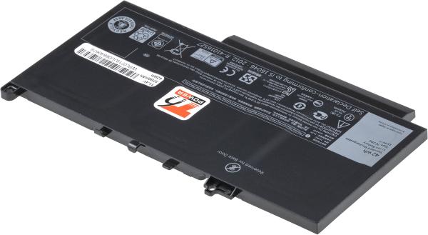 Batéria T6 Power Dell Latitude E7270, Latitude E7470, 3300mAh, 37Wh, 3cell, Li-pol 