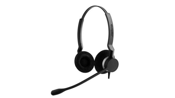 Jabra BIZ 2300/ Stereo/ USB/ Drôt/ Čierna 