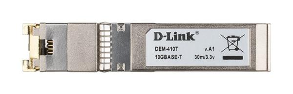 D-Link DEM-410T SFP+ 10GBASE T Copper Transceiver 