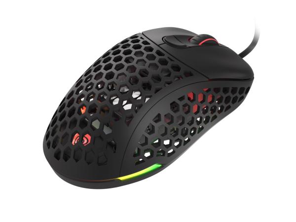 Genesis herní optická myš XENON 800/ RGB/ 16000 DPI/ Herní/ Optická/ Pro praváky/ Drátová USB/ Černá 
