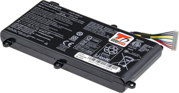 Batéria T6 Power Acer Predator 15 G9-591, G9-592, 17 G9-791, G9-792, GX-791, 6000mAh, 88Wh, 8cell