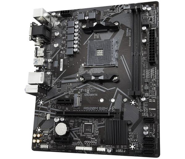 GIGABYTE A520M S2H/ AM4/ mATX 