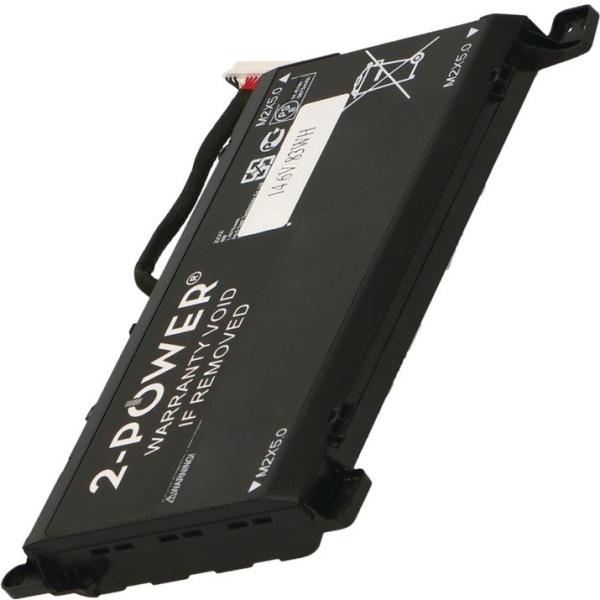 2-POWER Baterie 14, 6V 5700mAh pro HP OMEN 17T-an00x, 17-an00x, 17-an01x (12 PIN konektor)