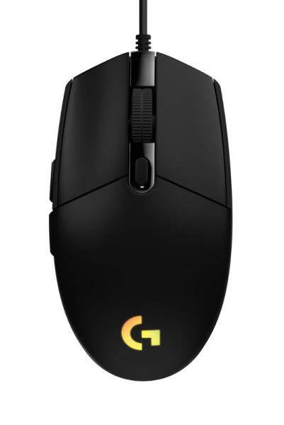 Logitech G102 Gen2/ Herná/ Optická/ 8 000 DPI/ Drôtová USB/ Čierna 