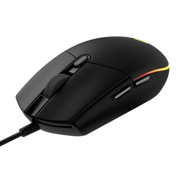 Logitech G203 Gen2/ Herná/ Optická/ Pre pravákov/ 8 000 DPI/ Drôtová USB/ Čierna 