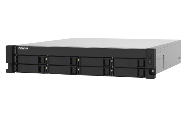 QNAP TS-832PXU-4G (1, 7GHz / 4GB RAM / 8x SATA / 2x 2, 5GbE / 2x 10GbE SFP+ / 1x PCIe / 4x USB 3.2)