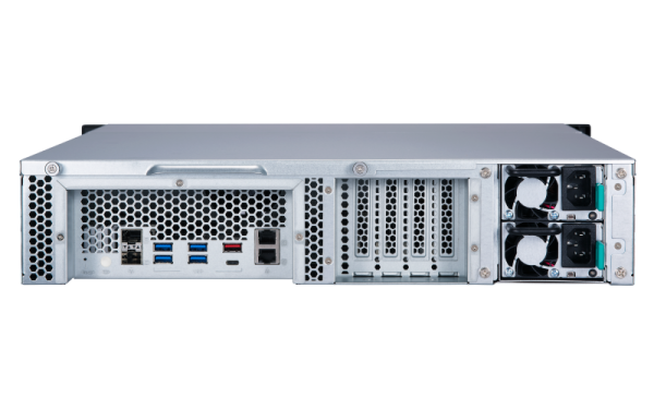 QNAP TS-877XU-RP-3600-8G (3, 6GHz / 8GB RAM / 8x SATA / 2x GbE / 2x 10G SFP+ / 4x PCIe / 2x zdroj) 