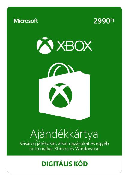 ESD XBOX - Dárková karta Xbox 2990 HUF