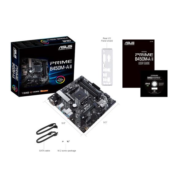 ASUS PRIME B450M-A II/ AM4/ mATX 