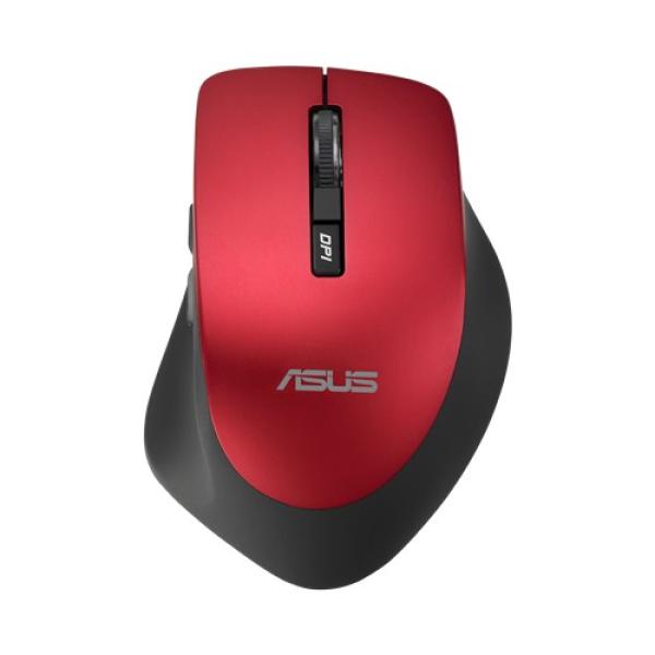 ASUS WT425/ Ergonomická/ Optická/ Bezdrôtová USB/ Červená