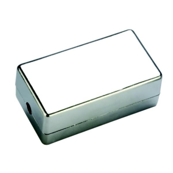 DATACOM Spojovací BOX STP Cat5e (2* zárez. pole) Silver 