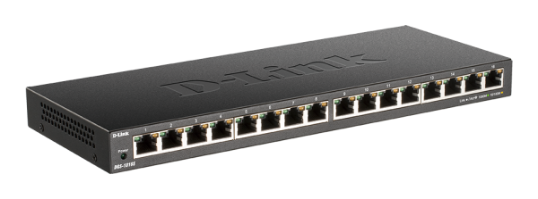 D-Link DGS-1016S 16x10/ 100/ 1000 Unmanaged Switch 