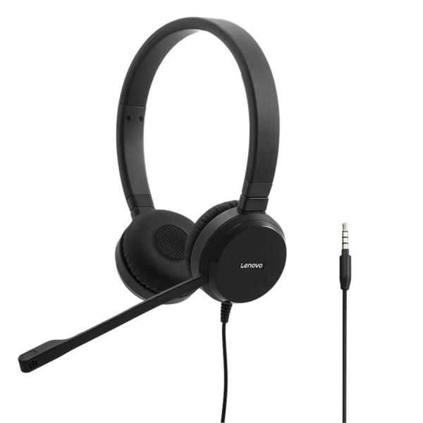 LENOVO sluchátka ThinkPad Pro Wired Stereo VOIP Headset - USB/ 3.5mm,  potlačení hluku