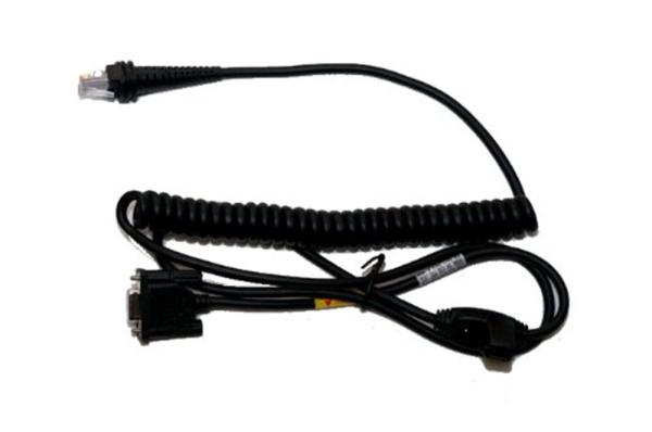 RS232 kabel(+/ -12V signals), black, DB9 Male, 3m