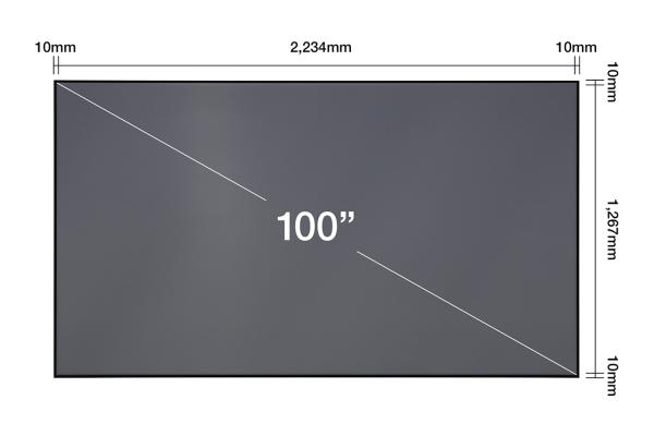 Epson plátno Laser TV 100" Screen - ELPSC35