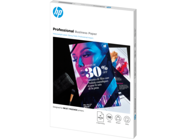 HP Professional Business Paper, A3, lesk, 180g, 150