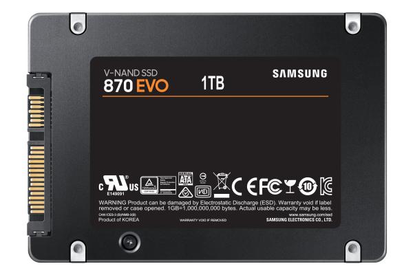 Samsung 870 EVO/ 1TB/ SSD/ 2.5"/ SATA/ 5R 