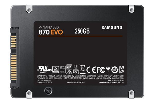 Samsung 870 EVO/ 250GB/ SSD/ 2.5"/ SATA/ 5R 