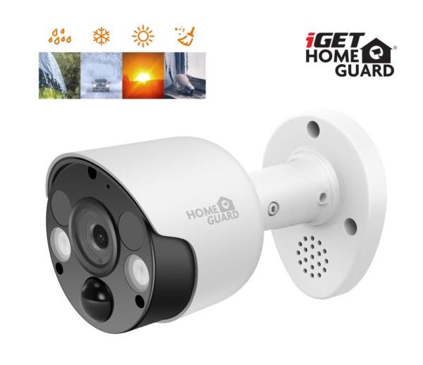 iGET HGNVK936CAM - UltraHD 4K PoE IP kamera, SMART detekcia, IP66, zvuk, nočný prísvit 40m, ONVIF 2.6 