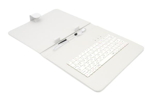 AIREN AiTab Leather Case 3 with USB klávesnica 9, 7" WHITE (SK/ SK/ DE/ UK/ US.. layout)