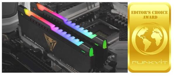 Patriot Viper/ DDR4/ 32GB/ 3600MHz/ CL20/ 2x16GB/ RGB/ Black 