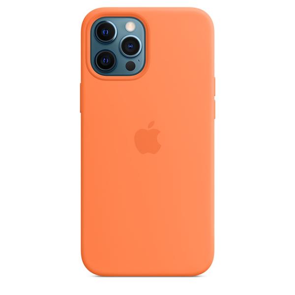 iPhone 12 Pro Max Silicone Case w MagSafe Kumq./ SK