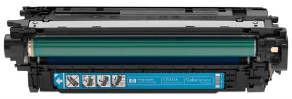 HP azúrový Contract Toner, CF031AC