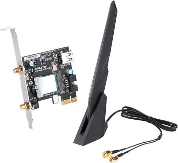GIGABYTE PCI-E Wifi+BT 2400MBps 802.11a/ b/ g/ n/ ac