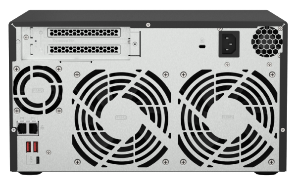 QNAP TS-873A-8G (Ryzen 2, 2GHz / 8GB RAM / 8x SATA / 2x M.2 NVMe slot / 2x 2, 5GbE / 2x PCIe / 4x USB) 