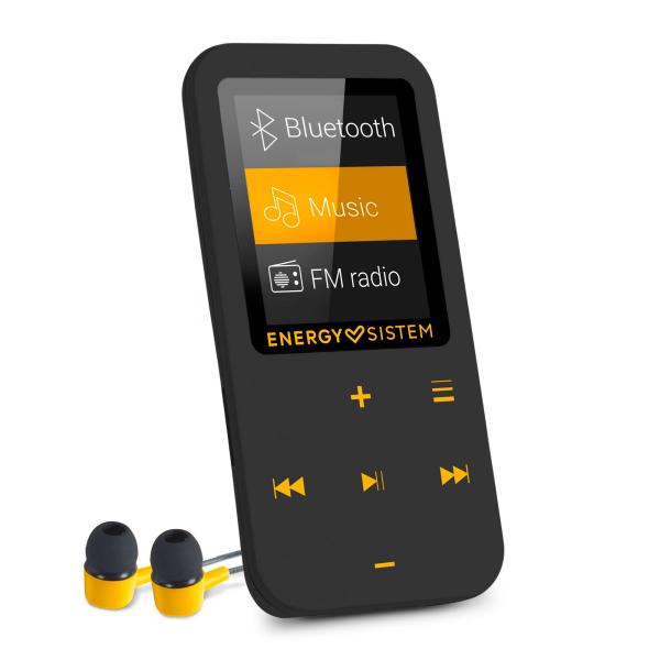 Energy Sistem MP4 Touch Bluetooth Amber MP4 prehrávač s Bluetooth, 1, 8" LCD, mikro SD, MP3, FLAC, WM