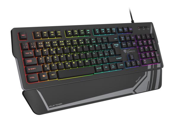 Genesis herní klávesnice RHOD 350/ RGB/ Drátová USB/ CZ/ SK layout/ Černá 