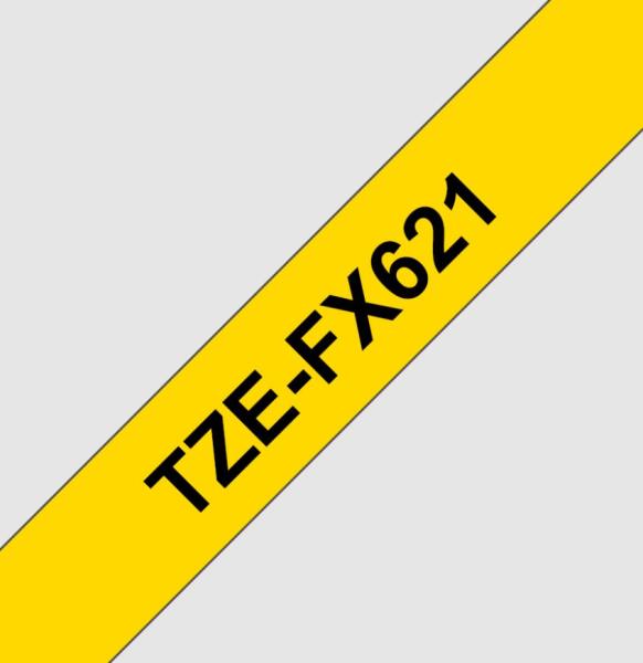 TZE-FX621, žltá / čierna, 9mm