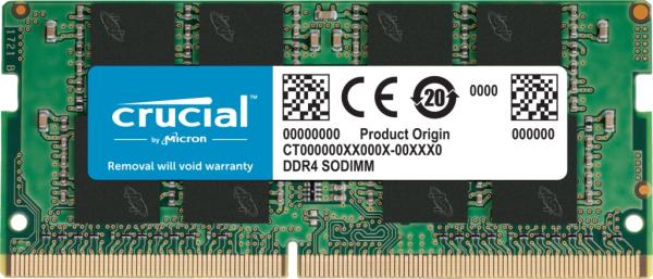 Crucial/ SO-DIMM DDR4/ 16GB/ 3200MHz/ CL22/ 1x16GB